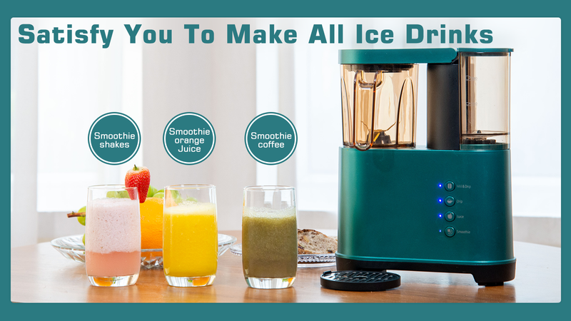 CXBER® DuoBrew 2-in-1 Coffee Maker and Blender: Grind, Brew, Blend, and Enjoy!